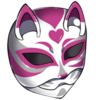 Yokai cat mask