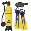 Scuba diving gear