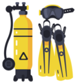 Scuba diving gear